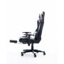 BYTEZONE Gaming stolica Carbon (Crno-Bela) - slika 4