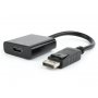 GEMBIRD DisplayPort na HDMI adapter, crni (AB-DPM-HDMIF-002) - slika 1