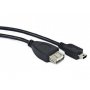GEMBIRD USB na Mini-BM kabl, 15cm (A-OTG-AFBM-002) - slika 1