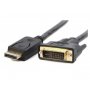 GEMBIRD DisplayPort na DVI kabl, 1m, crni (CC-DPM-DVIM-1M) - slika 1