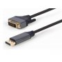 GEMBIRD DisplayPort na DVI kabl 4K/30 Hz, Premium Series 1.8m (CC-DPM-DVIM-4K-6) - slika 1