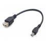 GEMBIRD USB  na Micro BM kabl, 0.15 m (A-OTG-AFBM-03) - slika 1