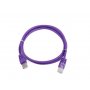 GEMBIRD PP12-1M/V Gembird Mrezni kabl 1m purple - slika 1