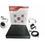 DAHUA Elteh-01 set 2 kamere 5mpx+dvr+napajanje+ 2x 10m kabla - slika 1