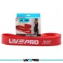 LivePro LP8410 Elastična traka za vežbanje guma, ekspander 2080x45x4.5mm, HEAVY, crvena - slika 2