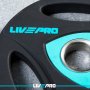 LivePro LivePro Premium Olimpijski Urethan tegovi sa hvatom 1.25kg - LP8020 - slika 1