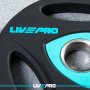 LivePro LivePro Premium Olimpijski Urethan tegovi sa hvatom 2.5kg - LP8020 - slika 2