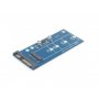 GEMBIRD EE18-M2S3PCB-01 M.2 NGFF to Mini SATA 1.8'' SSD adapter card - slika 1