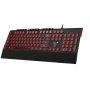 GENIUS SlimStar 280 USB YU crno crvena tastatura - slika 2