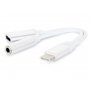 GEMBIRD Audio adapter kabl USB Type-C na stereo 3.5 mm (CCA-UC3.5F-02-W) - slika 1