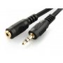 GEMBIRD 3.5mm stereo muški na 3.5mm stereo ženski kabl, 5m (CCA-421S-5M) - slika 1