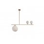 VESTA 306 LUSTER 1*E27+2*G9 ANTIQUE - slika 1