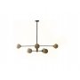 VESTA 393 LUSTER 8*G9 MESING+CRNA - slika 1
