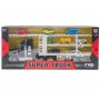 BEST LUCK Kamion za transport vozila, crni, BE11969 - slika 1