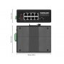 INTELLINET 8-Port Gbps PoE+ Switch sa PoE prolazom (neupravljiv) - slika 4