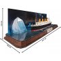 REVELL Maketa RMS Titanic +3D Puzzle(Iceberg) Easy-Click System RV05599 - slika 1