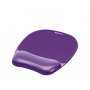 FELLOWES Podloga sa odmaračem za zglob sa gelom  CRYSTALS 9144104 purple - slika 1