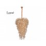 LUNA 203 LUSTER 12*G9 BRONZA - slika 1