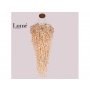 LUNA 205 LUSTER 25*G9 BRONZA - slika 1