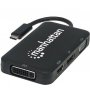 MANHATTAN USB-C(TM) 4-in-1 Audio/Video Converter - slika 1