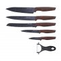 KLAUSBERG KB7346 NOŽEVI KUHINJSKI SET 6 - slika 1