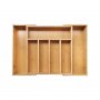 KINGHOFF KH1218 UMETAK ZA ESCAJG BAMBUS PODESIVI ZA FIOKU 52X31CM - slika 1