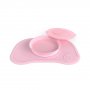 TWISTSHAKE PODLOGA SILIKONSKA+TANJIR 6 PASTEL PINK - slika 1