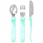 TWISTSHAKE PRIBOR ZA JELO 12 M PASTEL GREEN - slika 1