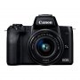 CANON EOS M50 MILC fotoaparat crni+objektiv EF-M 15-45mm 3.5-6.3 IS STM 4374 - slika 1