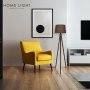 VESTA 500 PODNA LAMPA 1*E27 BRAON - slika 2