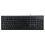A4 TECH KR-83 ComfortKey PS/2 YU crna tastatura - slika 1