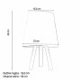 VESTA 508 STONA LAMPA 1*E27 TEGET - slika 2