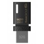 TEAM GROUP 32GB M211 USB 3.2 + Type C OTG BLACK TM211332GB01 - slika 1