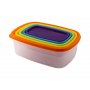 LAMART LT6030 Set plastičnih posuda 6 kom RAINBOW - slika 1