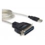 DIGITUS Kabl 2.0 USB A - DB-36 LPT parallel M/M 1.8m - slika 1
