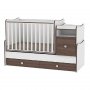 LORELLI BERTONI Drveni krevetac Trend Plus 70/160 White Walnut  10150400026 - slika 1