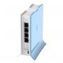 MIKROTIK RB941-2nD-TC hAP lite WiFi 2.4GHz ruter 300Mb/s 802.11n MIMO sa 4x10/100Mb/s LAN/WAN, VPN r 9412tc - slika 1