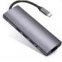 LINKOM Adapter-konverter TIP-C na HDMI+4xUSB 3.0+TIP-C+SD/Micro+Audio+VGA+RJ45 5841111 - slika 1