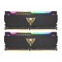 PATRIOT DDR4 16GB 2x8GB 3600MHZ Viper Steel RGB BLACK Dual Channel PVSR416G360C0K - slika 1
