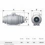 BBLINK Ventilator Era TYPHOON 150/160 - slika 3