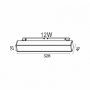 BBLINK Magnetic svetiljka LED01-12W 3000K 120° 48V DC - slika 2