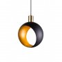 LUNA 157 Visilica 1XGU10 Black/Gold H320 - slika 1