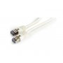 GEMBIRD PP6-2M/W  Mrezni kabl, FTP CAT6, 2m White - slika 1
