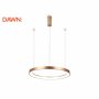 VESTA 355 VISILICA LED 48W 4000K BRUSENO ZLATO - slika 1