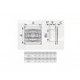 BBLINK ERA VENTILATOR F100 Slim 4C Beli - slika 3