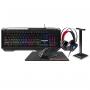 GAMDIAS Tastatura + miš + podloga + slušalice + stalak Gamdias Poseidon M3 Combo - slika 1