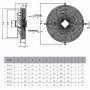 BBLINK BVN-Ventilator SF-4M 250S Aspirante - slika 2