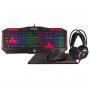 GAMDIAS Tastatura + miš + podloga + slušalice Poseidon M2 - slika 1