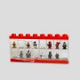 LEGO IZLOŽBENA POLICA ZA 16 MINIFIGURA: CRVENA - slika 2