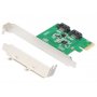 E-GREEN PCI-Express kontroler 2-port SATA III RAID - slika 1